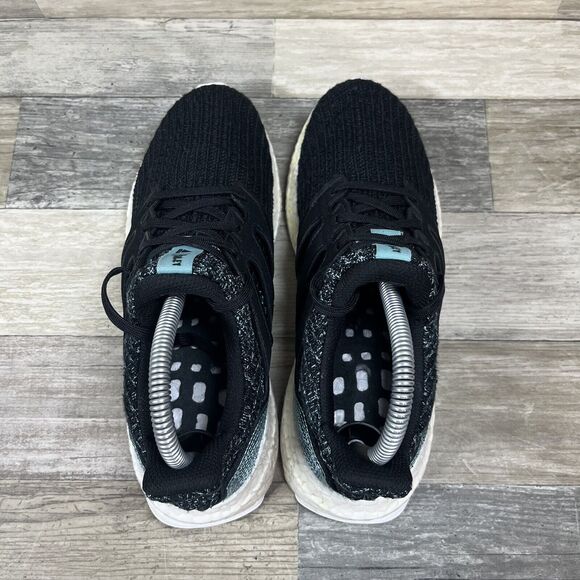 Adidas UltraBoost 4.0 Parley Women’s Size 6.5 Black Knit Running Sneakers Shoes - Picture 6 of 9